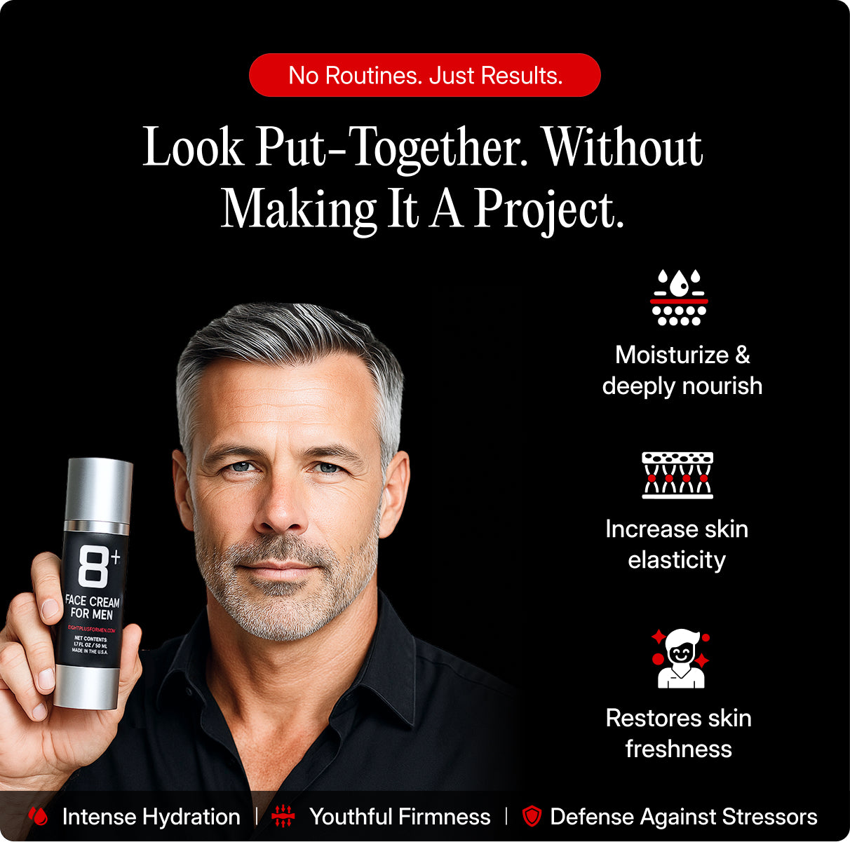 8+ For Men - 1.7oz / 50ml