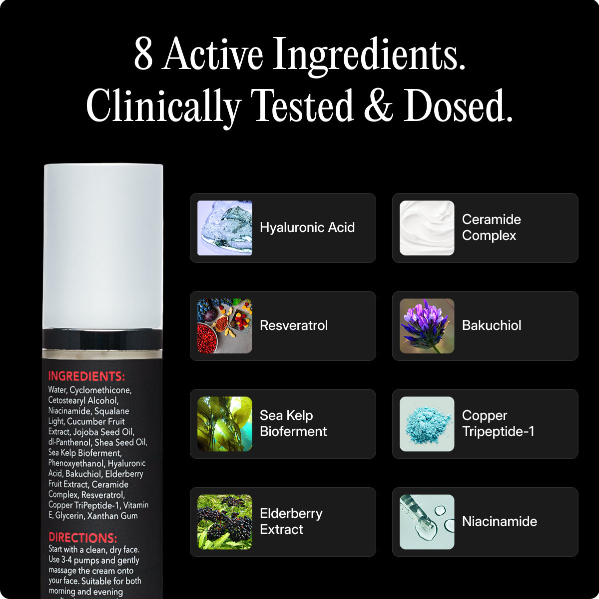 8+ For Men - 1.7oz / 50ml