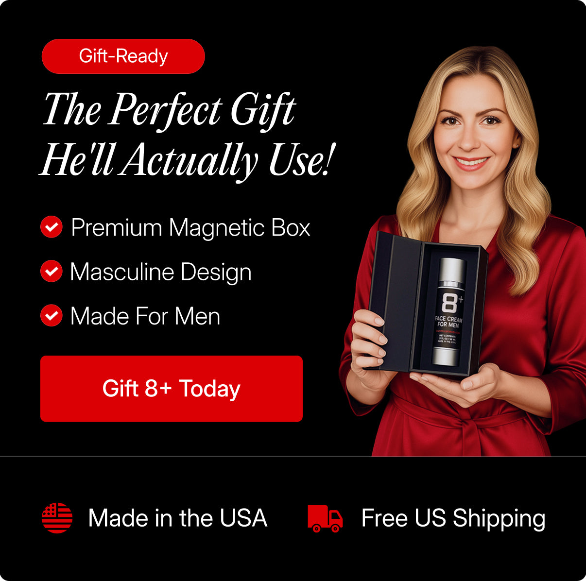 8+ For Men - 1.7oz / 50ml